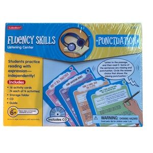 Lakeshore Fluency Skills Listening Center - Punctuation Ages 6+ New / sealed box